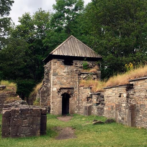 Ruinas del monasterio cisterciense en la isla de Hovedøya